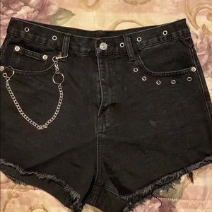 Black SHEIN shorts